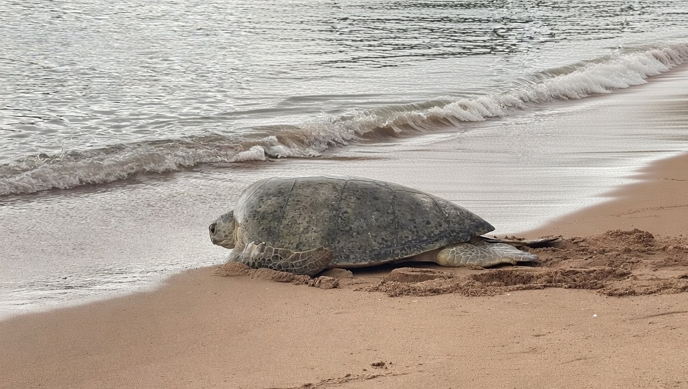 Green sea turtle